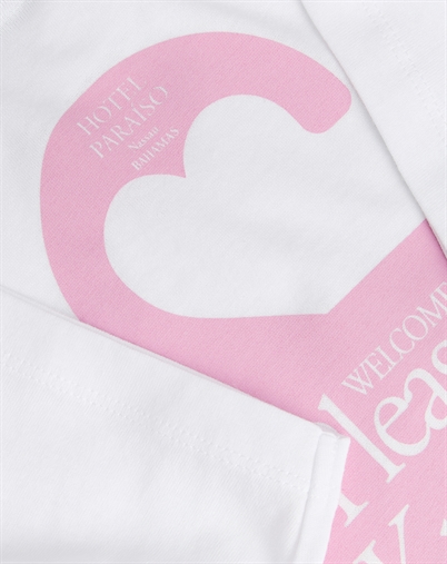 JJXX - JXMillow Loose T-shirt - Bright White/Please Knock